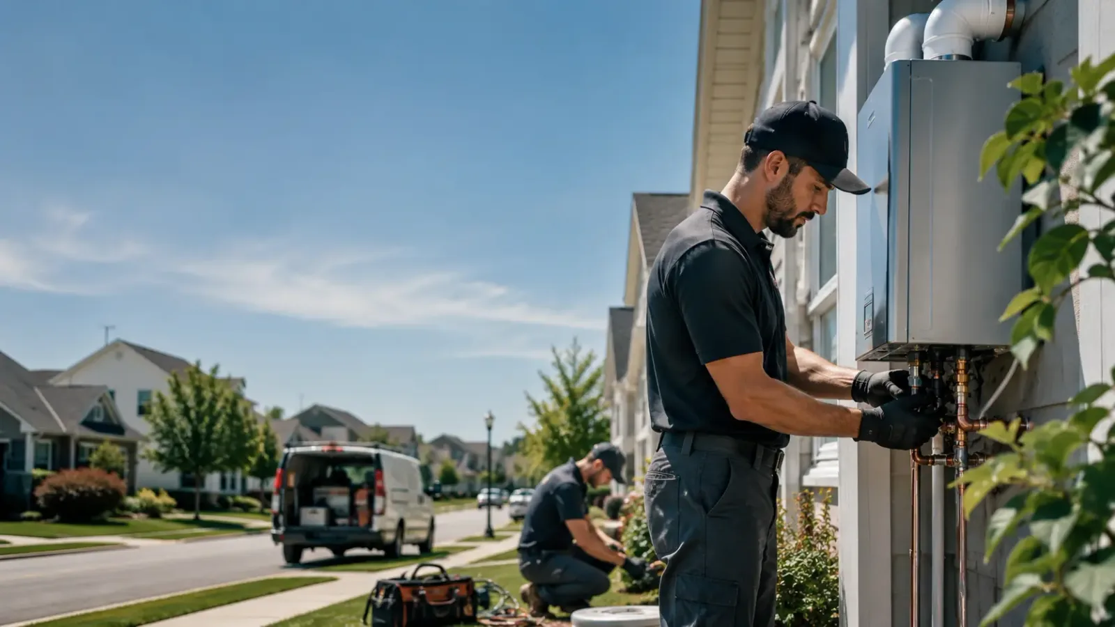 Tankless Water Heater Installation in Wilmore, KS